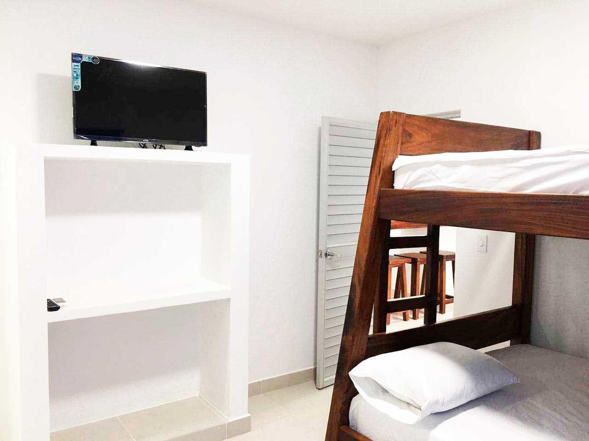Cabanas Aqua Blue Coveñas Εξωτερικό φωτογραφία